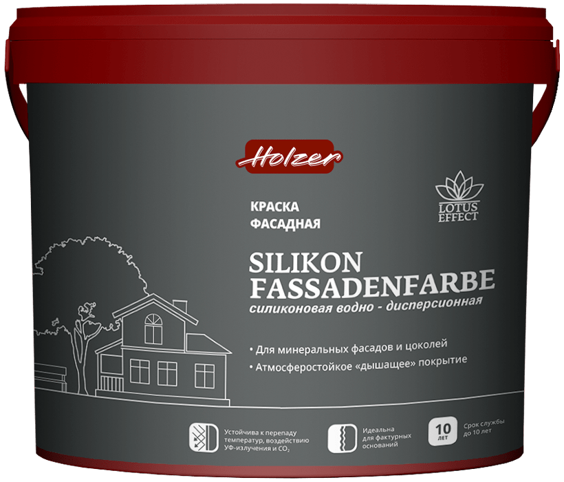 Holzer SILIKON FASSADENFARBE